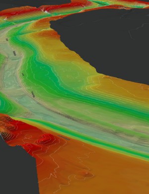 LIDAR point cloud survey